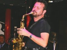 Saxophonist Jaared