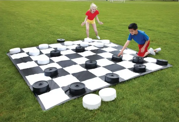 Giant Checkers and Chess