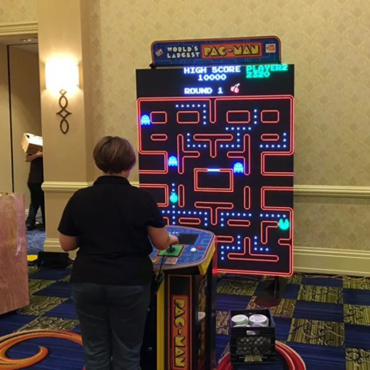 PacMan/Galaga Worlds Largest