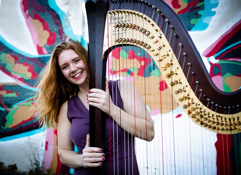 Harpist Erin