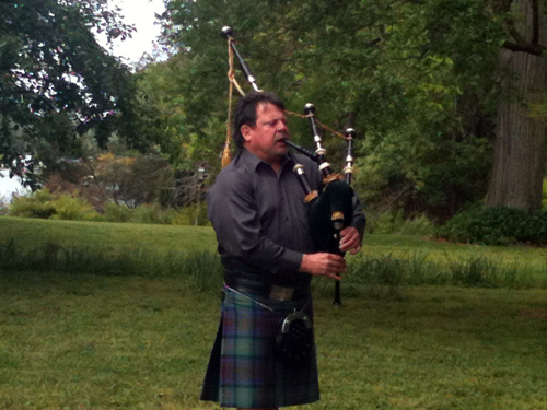 Bagpiper Tim